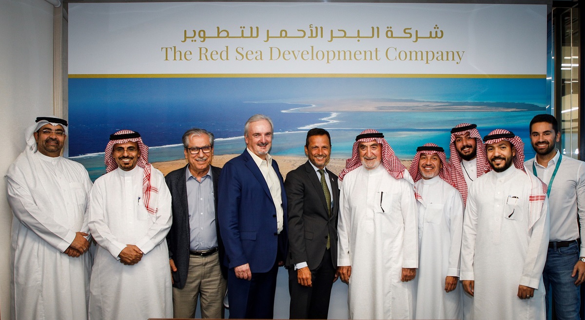 Ground-work for Coastal Village at the Read Sea Project to kick off