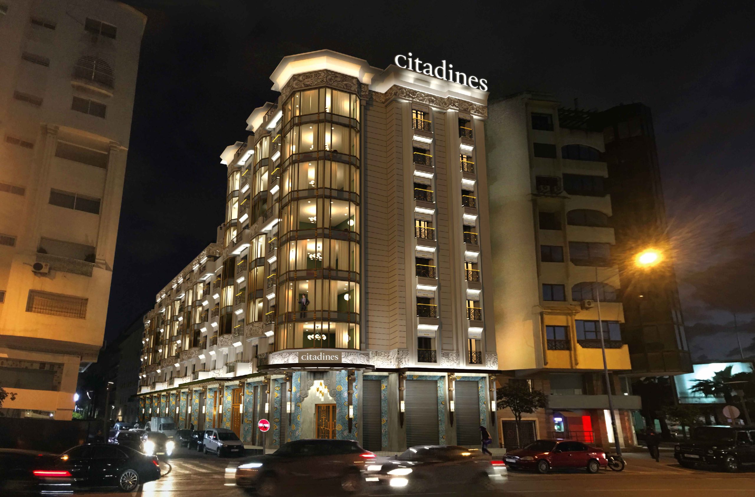 Citadines Racine Casablanca-Facade new