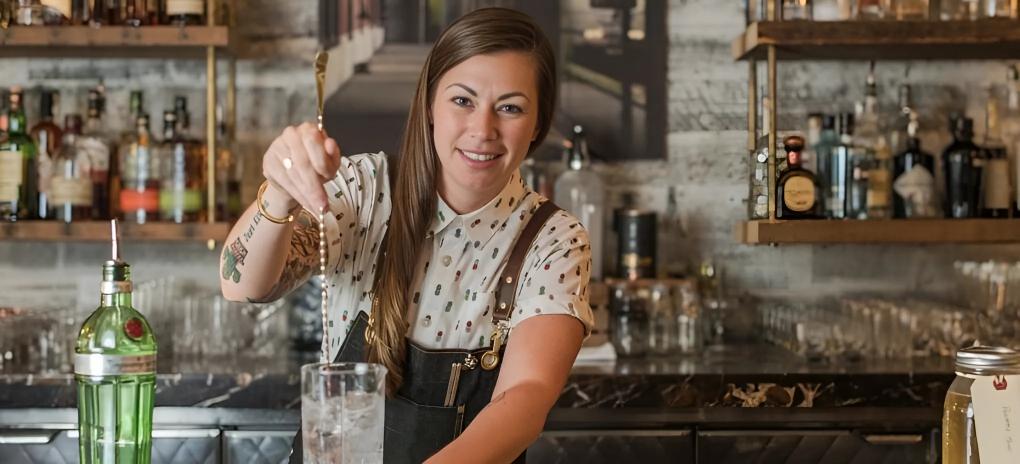 Kaitlyn Stewart made history in 2017 as the first Canadian to win World Class Bartender of the Year