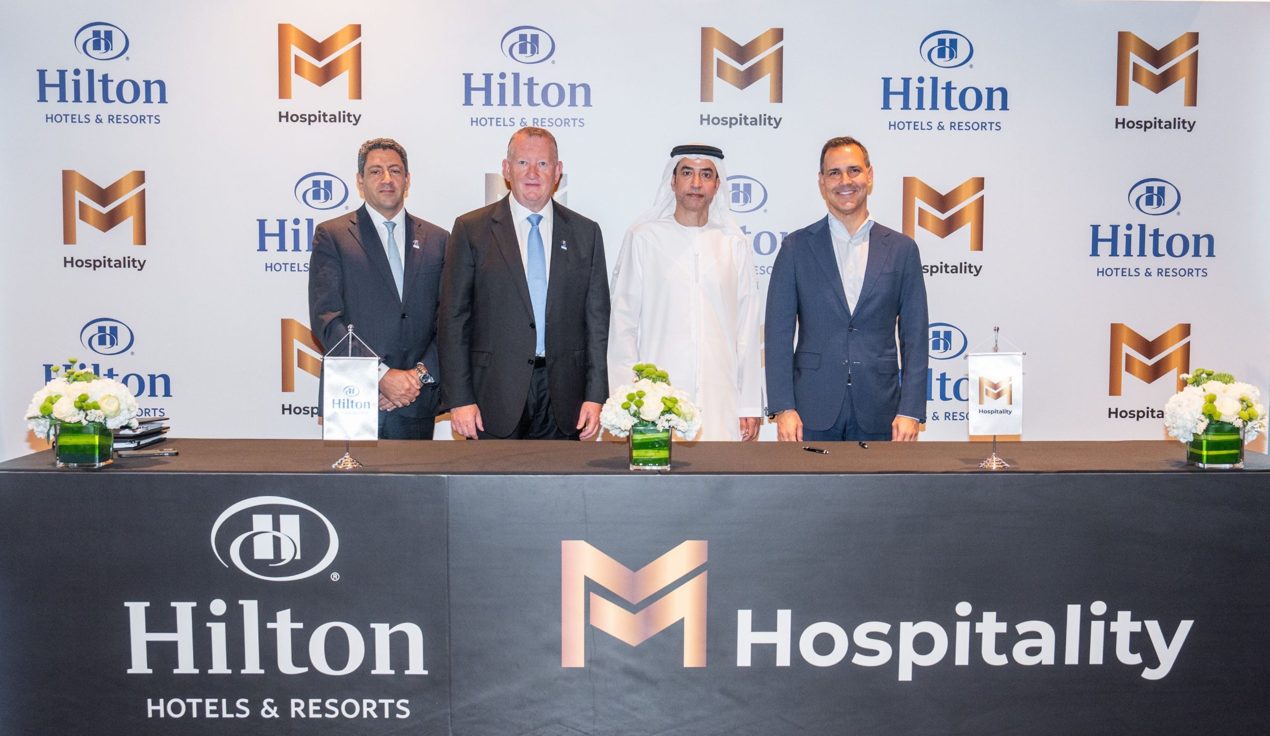 Signing Ceremony - Hilton Marjan Island Beach Resort & Spa