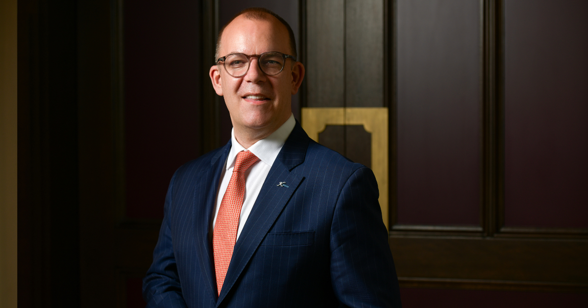 Sebastien Mariette, GM of Kempinski Hotel