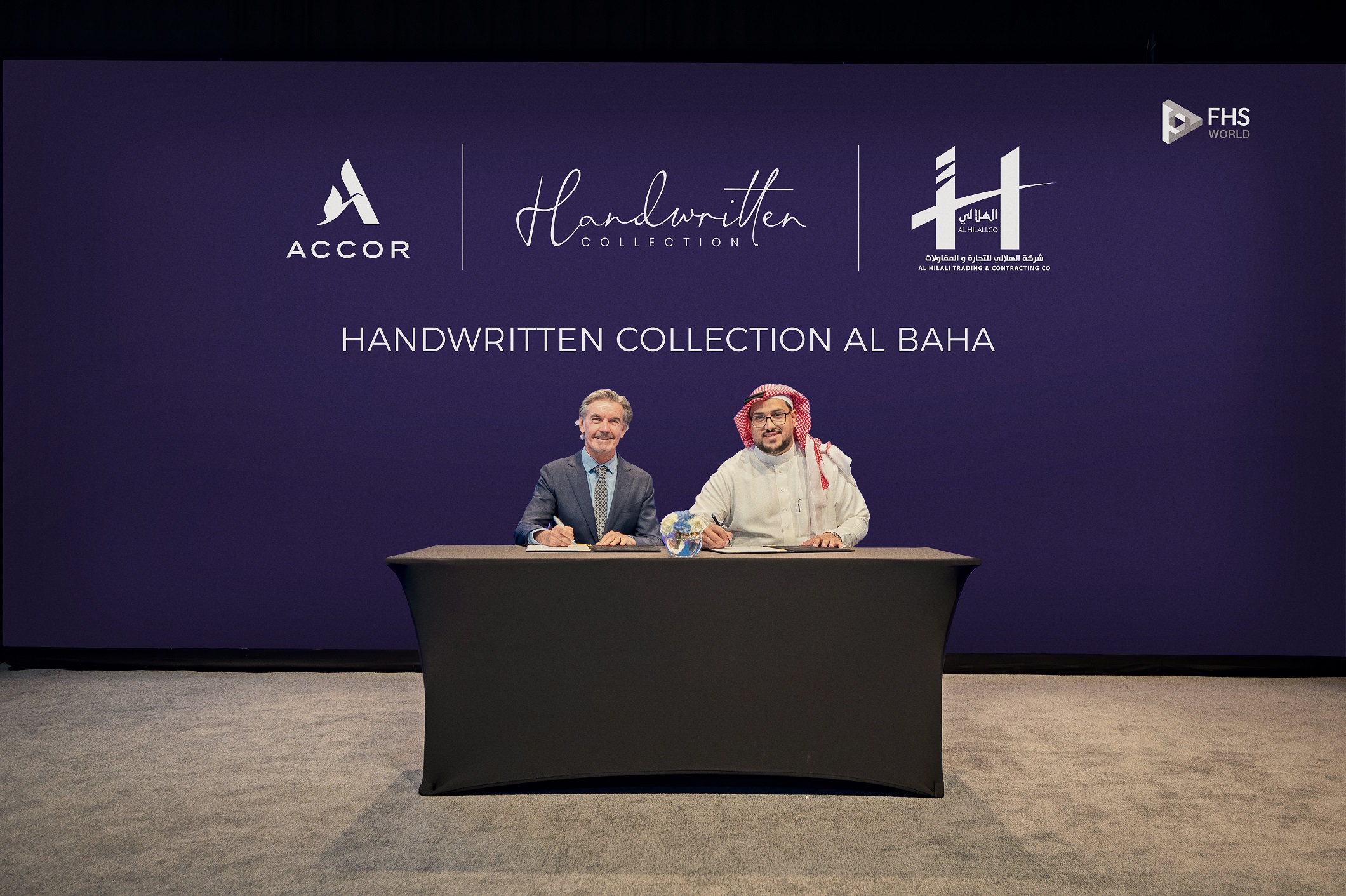 Handwritten Collection Al Baha Signing Ceremony