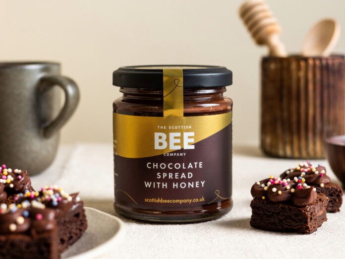 Scottish Bee new honey chocolate spread