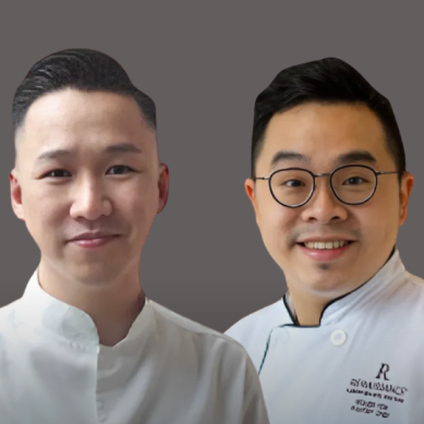 A four-hand chocolate masterclass at L’École Valrhona Dubai with Roger Fok and Andy Yeung