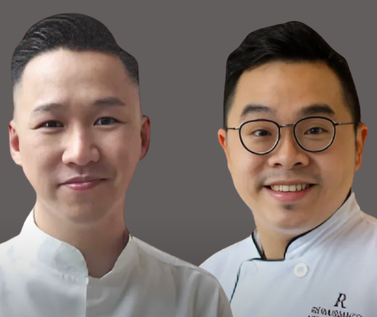 A four-hand chocolate masterclass at L’École Valrhona Dubai with Roger Fok and Andy Yeung